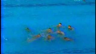 Russia WC Melburn Synchronized Swimmingg [upl. by Ebbarta]