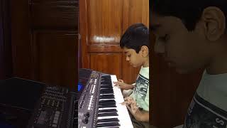 Playing interstellar on keyboard trending music artist artistsoninstagram childartist [upl. by Swisher]