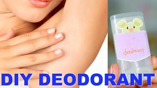 DIY DEODORANT THAT LIGHTENS DARK UNDERARMS [upl. by Walters]