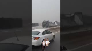 Accident dangereux AP7 à espagne 😱😱😱 السائقالمهني السباعي اكسبلور automobile [upl. by Hedvige514]