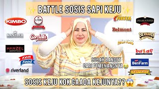 TASYI BATTLE SOSIS KEJU  Susah banget cari pemenangnya [upl. by Analle]