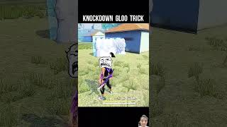 Knockdown gloo wall trick😵😱free fire glow wall trick asmr freefire ff freefireclips ffshorts [upl. by Arza69]