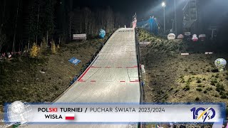 PolSKI Turniej WISŁA 2024  Puchar Świata 20232024 [upl. by Anahoj]