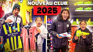 MYRIAM ACHETE SES AFFAIRES DE FOOT POUR SON NOUVEAU CLUB 2025 [upl. by Ahseile]