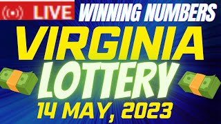 Virginia Night Lottery Results May 14 2023  Pick 3  Pick 4  Cash Pop  Bank a Million Powerball [upl. by Gnouv830]