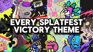 Every Splatfest Victory Theme in Splatoon 3 Grand Festival Update [upl. by Ahseyn517]