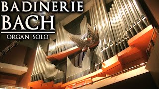 BACH  BADINERIE  ORGAN SOLO  JONATHAN SCOTT  BRIDGEWATER HALL [upl. by Yerot]