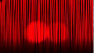 Curtain Swing Open Animation [upl. by Hnilym]