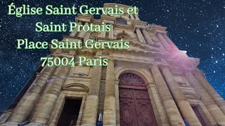 Église Saint Gervais Saint Protais Place Saint Gervais 75004 Paris [upl. by Navak804]