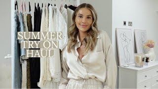 HUGE SUMMER HOLIDAY HAUL  FARFETCH ZARA HM MANGO  MORE  NADIA ANYA [upl. by Nolan149]