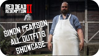 All Pearson Outfits Showcase RDR2  Simon Pearson Model Clothing RDR2 Outfit Changer [upl. by Calisa]