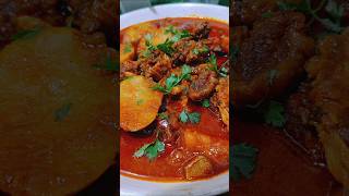 Aloo Gosht Recipefoodcookingrecipehadeesshortstrendingshortsviralshortsredchillifoods [upl. by Nemrak]