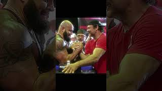 Punished an impodent guy  devon larratt vs adam scherrarmwrestling trendingshorts [upl. by Rammaj]