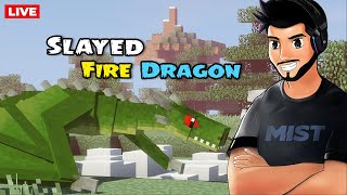 Slayed a Fire Dragon  Mineshaft and Monsters Ep 6  Minecraft Live [upl. by Eldnik]