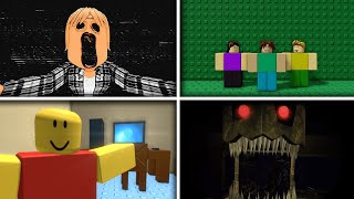 os jogos de terror psicológicos do roblox [upl. by Nosrettap]