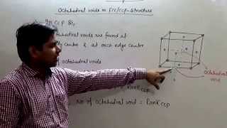 5 Solid State Tetrahedral amp Octahedral Void JEE Main  JEE Advanced  NEET  AIIMS [upl. by Walliw]