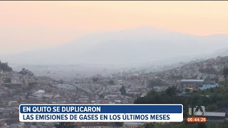 Más concentración de gases de efecto invernadero en Quito [upl. by Alekat]