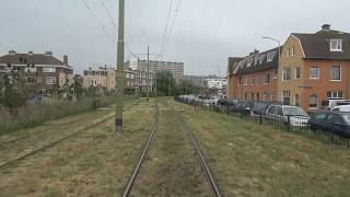 HTM RNET tramlijn 11 Scheveningen Haven  Station Hollands Spoor  Siemens Avenio 5028  2017 [upl. by Ynalem]