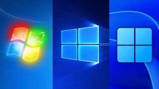 Windows 7 vs 10 vs 11 Icons [upl. by Gowon179]