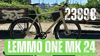 Lemmo One MK 24 das beste Urban EBike mit Riemenantrieb unter 2400€ [upl. by Redliw]