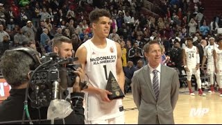 2017 McDonalds All American Game Highlights [upl. by Annayar957]