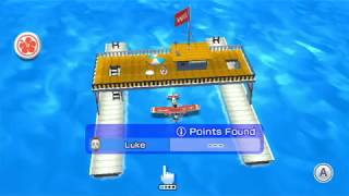 Wii Sports Resort  Air Sports Island Flyover All 80 i Points [upl. by Ettenoitna]