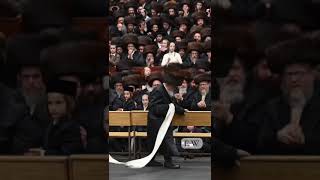 Skver Rebbe dances Mitzvah Tantz At The Wedding Of His First Great Grandchild  Shvat 5784 [upl. by Sami]