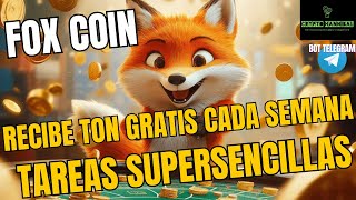 🔥 CONSIGUE TON GRATUITAMENTE 🔥 FOX COIN [upl. by Assirrem]