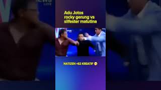 rocky gerung vs silfester matutina rocky debat duel inews natizen memes kreatif edit ai [upl. by Ytsud]