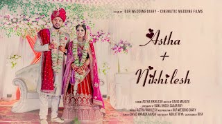 Astha  Nikhilesh  Best Wedding Full Videos 2023  New Wedding Songs 2023  OURWEDDINGDIARY ​ [upl. by Claiborn]