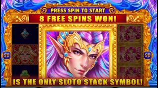 Slotomania Inner Circle Sneak Peek Fairy Stacks  20t bet Free Spins slotomania NewGame vip [upl. by Rekcut]