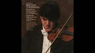 Pinchas Zukerman plays Tchaikovsky Violin Concerto II  III Doráti  LSO [upl. by Arikahc]