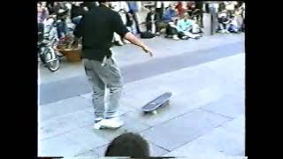 Rodney Mullen 1990 demo in germany [upl. by Kiyoshi]