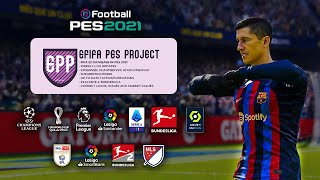 PES 2021 EPP 23 PATCH PES 2022  202223 KITS SUMMER TRANSFERS 202223 SCOREBOARDS MENU SERVER [upl. by Torto]