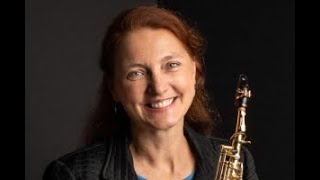 Susan Fancher saxophone with pianist Ināra Zandmane and saxophonist Branford Marsalis [upl. by Xila]