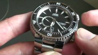 Oris Watch Review  Diver Titan C Small Second [upl. by Yseulte]