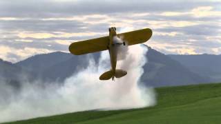 Gernot Bruckmann shows an acrobatic flight with a huge Piper [upl. by Gilliam]