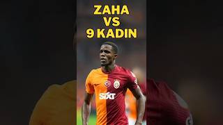 Zaha vs kadın futbol takımı wilfriedzaha galatasaray crystalpalace yannickbolasie [upl. by Runck584]