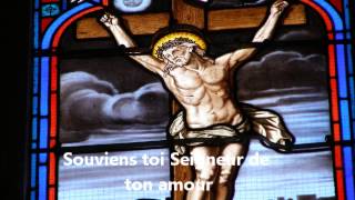 Souviens toi Seigneur de ton amour psaume 24 [upl. by Marden635]