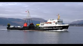 Dunoon Ferry To Gourock 1987 [upl. by Hoehne]