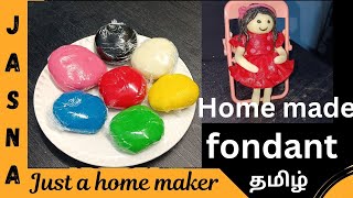 easy fondant home made recipe simple at homecake fondant baking recipes [upl. by Grete]