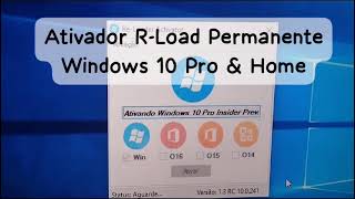 como ativar o WINDOWS 10 TODAS AS Versões [upl. by Anirol]