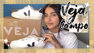 UNBOXING ZAPATILLAS VEJA CAMPO REVIEW [upl. by Zurn]