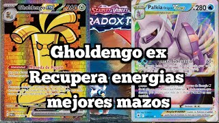 Gholdengo ex y Palkia Vastro origen  mazo del top 3 de internacional  Tips y trucos guia completa [upl. by Akkimat461]