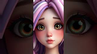 Cartoon Girl Animation 😜💖 cartoon animation funnycartoon youtubeshorts funny shorts fyp [upl. by Juana]