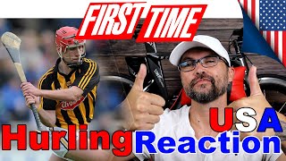 American Reacting to Hurling for the First Time The Rules of Hurling EXPLAINED [upl. by Semmes772]