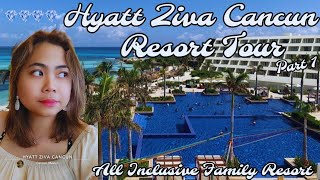 Hyatt Ziva Cancun  4 Diamond Resort  Full Resort Tour  All Inclusive Luxury Resort [upl. by Derinna]