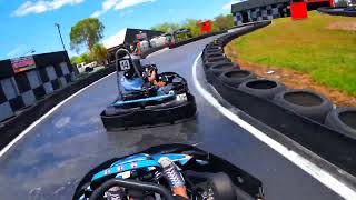 Practicing Overtakes at Pimpama Slideways Karting 060123 Part 13 4K [upl. by Lacim789]