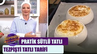 15 Dakikada Hazır Sütlü Tatlı Tarifi  Nerminin Enfes Mutfağı [upl. by Dnama306]