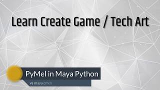 PyMel In Maya Python [upl. by Cthrine]